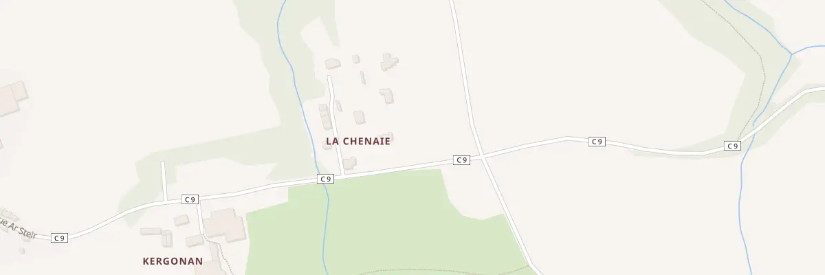 Plan du 5171 La Chenay à Pouldergat