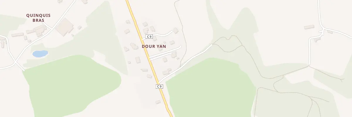 Plan du 4B Dour Yan à La Forest-Landerneau