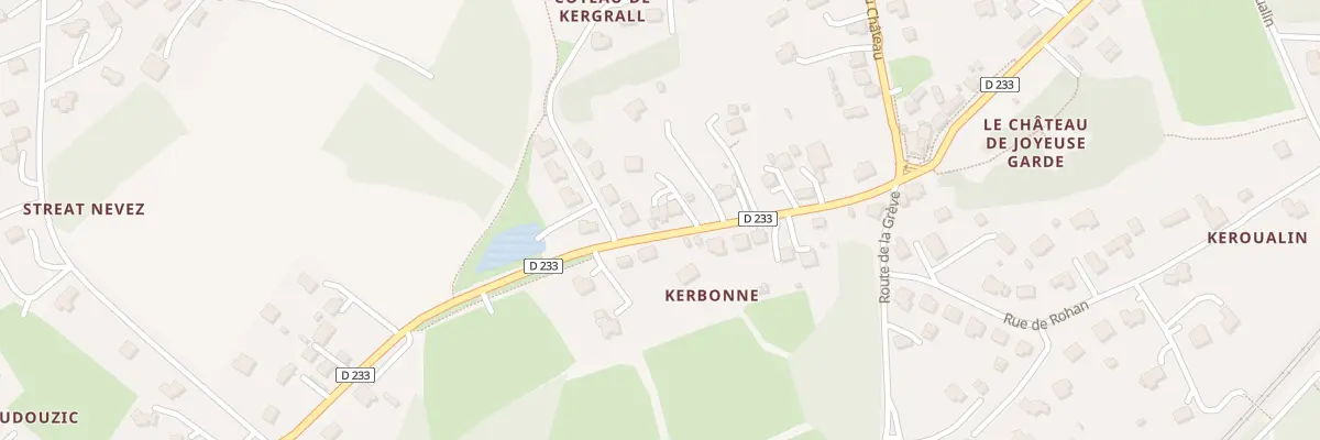 Plan du 12 Rte de Kerhuon à La Forest-Landerneau