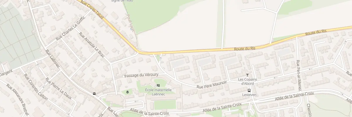 Plan du 5 Pl du Veroury à Douarnenez