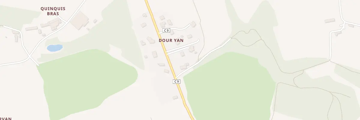 Plan du 4 Dour Yan à La Forest-Landerneau