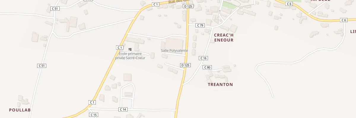 Plan du 2 Lot Les Hauts de Langueno à Plounéour-Brignogan-plages