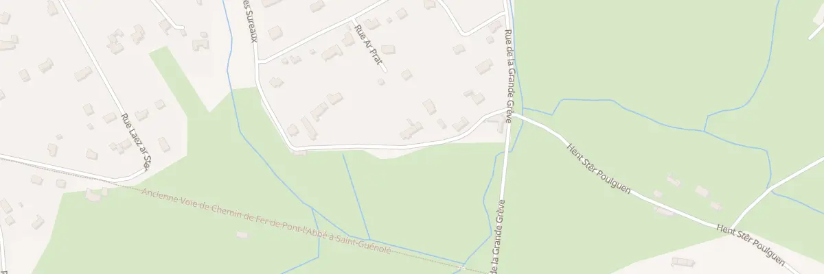 Plan du 449 Rue des Sureaux à Penmarch