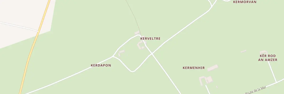 Plan du 41 Kerveltré à Saint-Jean-Trolimon