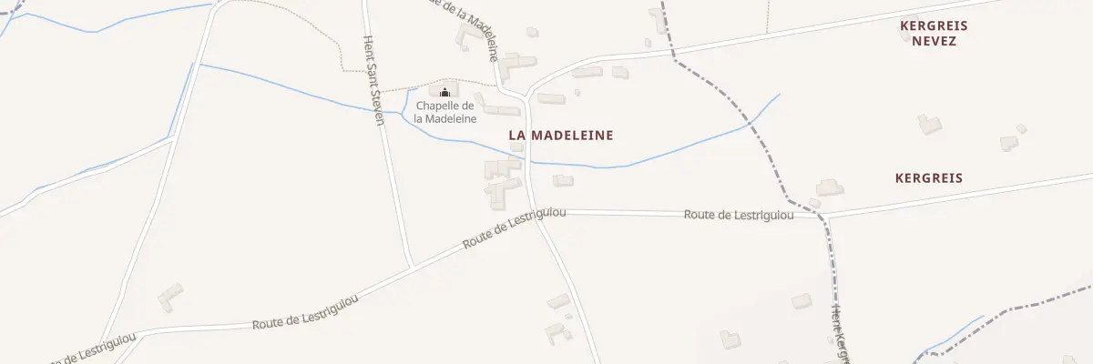 Plan du 545 Rte de Lestriguiou à Penmarch