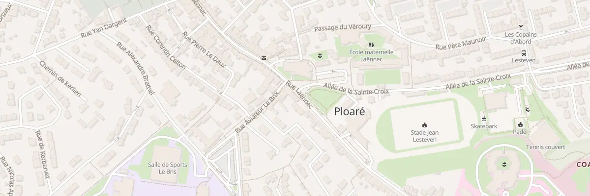 Plan du 72B Rue Laënnec à Douarnenez