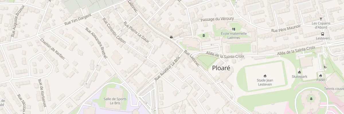 Plan du 6 Rue Aviateur le Brix à Douarnenez