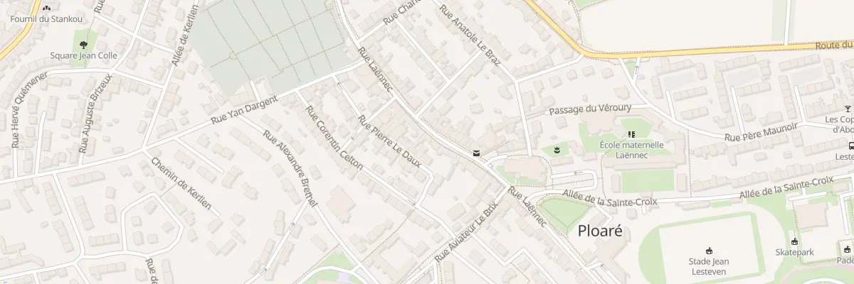 Plan du 56 Rue Laënnec à Douarnenez