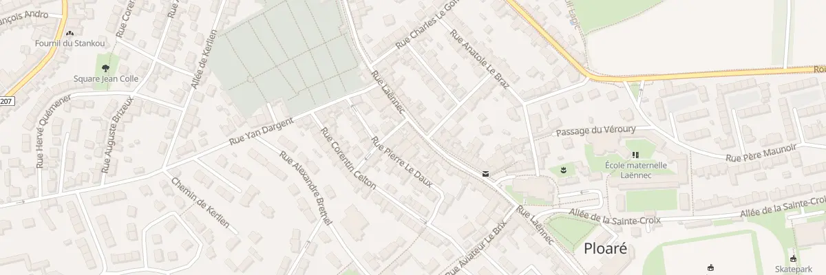 Plan du 48 Rue Laënnec à Douarnenez
