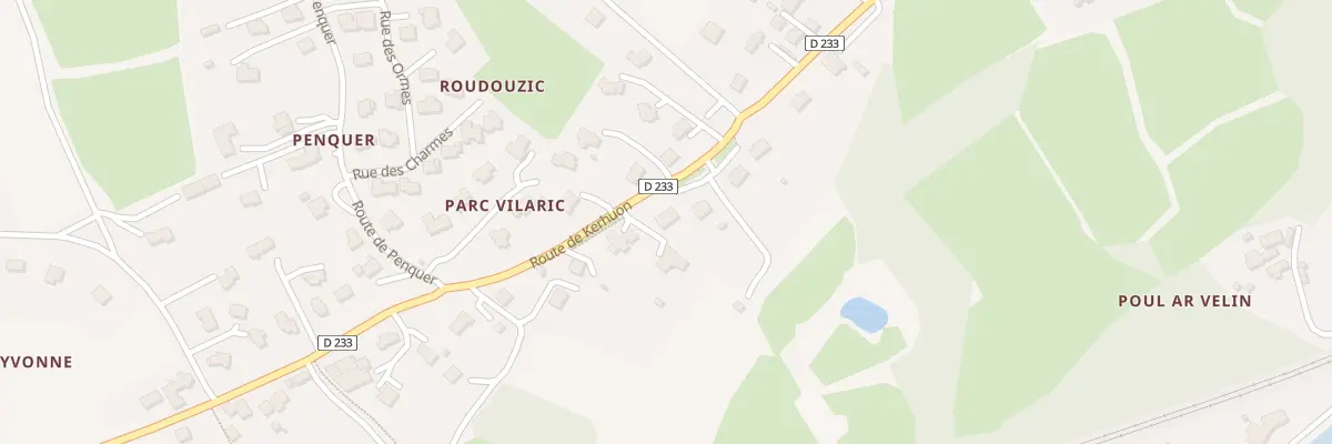 Plan du 31 Rte de Kerhuon à La Forest-Landerneau