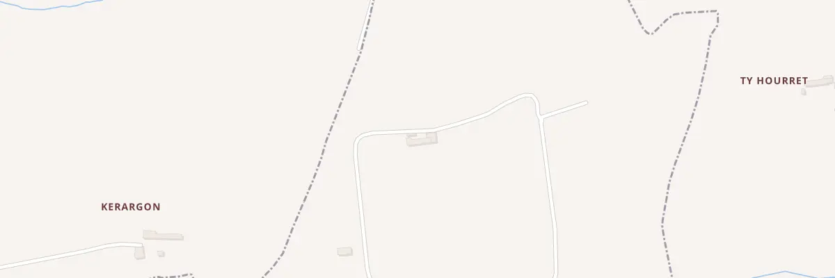 Plan du 618 Kerintec à Pouldreuzic