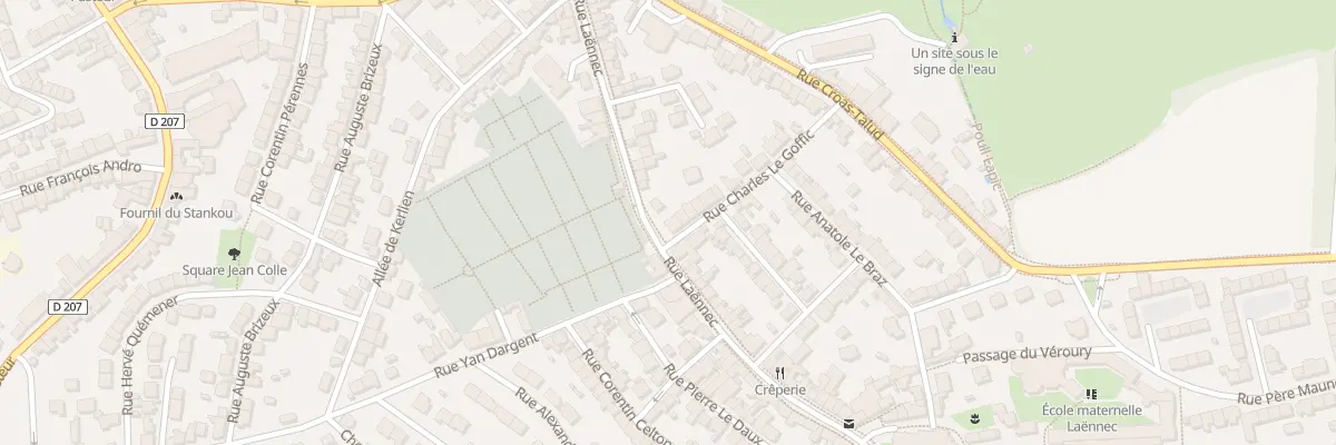 Plan du 35 Rue Laënnec à Douarnenez