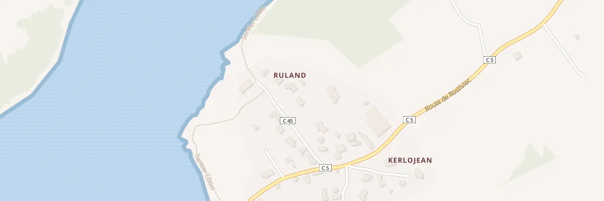 Plan du 19 Rte de Ruland à Loperhet