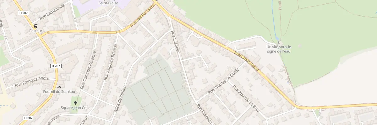 Plan du 19B Rue Laënnec à Douarnenez
