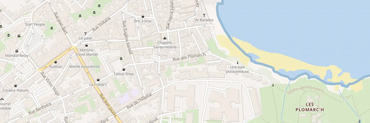 Plan du 46 Rue des Plomarc H à Douarnenez