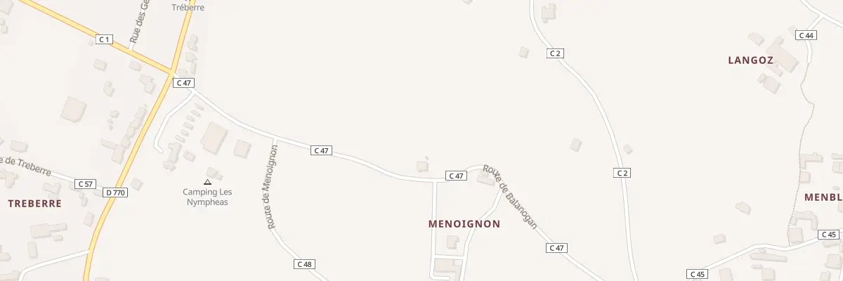 Plan du 409 Menoignon Brignogan à Plounéour-Brignogan-plages