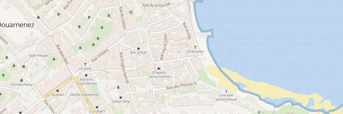 Plan du 41 Rue Anatole France à Douarnenez