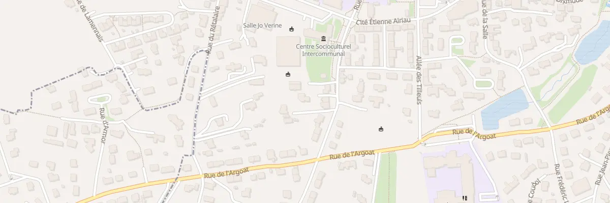 Plan du 8B Rue des Déportés à Lesneven