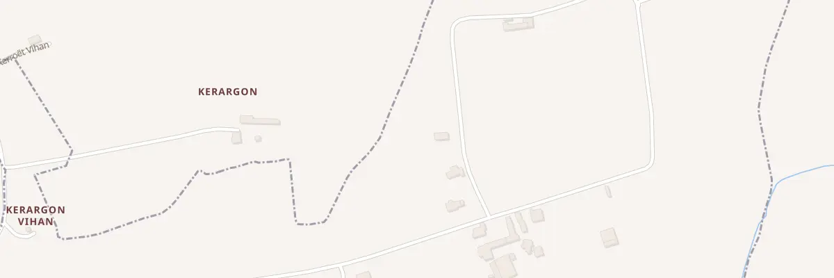 Plan du 614A Kerintec à Pouldreuzic