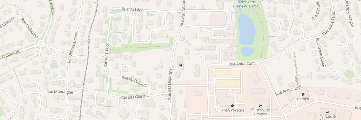 Plan du 47T Rue des Déportés à Lesneven