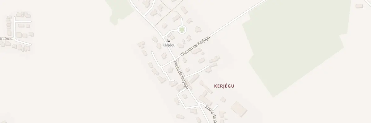 Plan du 9 Kerjégu à Saint-Thonan