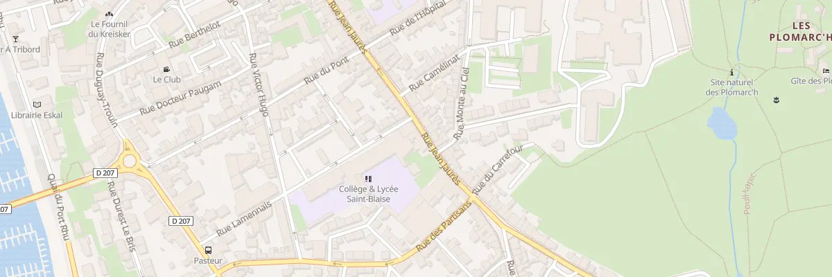 Plan du 56 Rue Jean Jaurès à Douarnenez