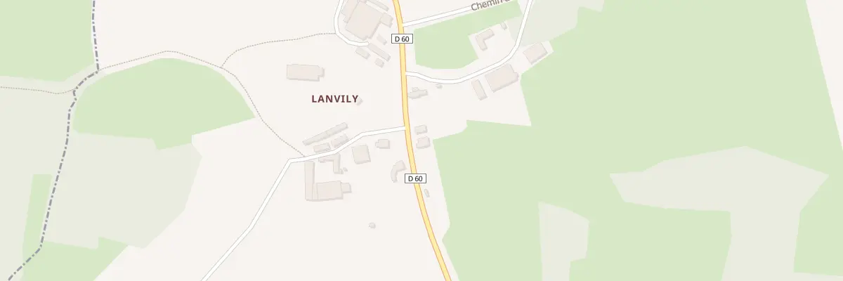 Plan du 82 Lanvily à Argol