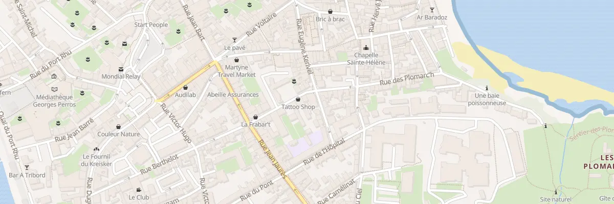Plan du 18 Rue des Plomarc H à Douarnenez