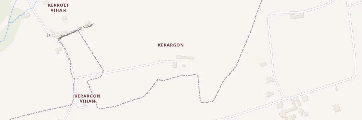 Plan du 5153F Kérargon à Landudec