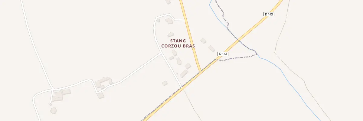 Plan du 5005 Stang Corzou Bihan à Guiler-sur-Goyen