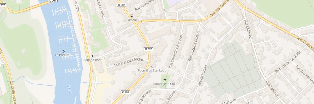 Plan du 39 Rue Louis Pasteur à Douarnenez