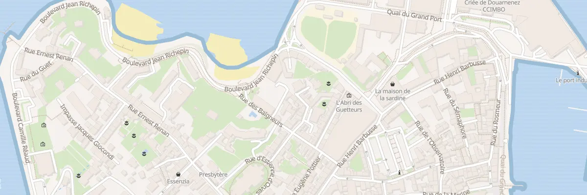 Plan du 35 Rue d’Estienne d’Orves à Douarnenez