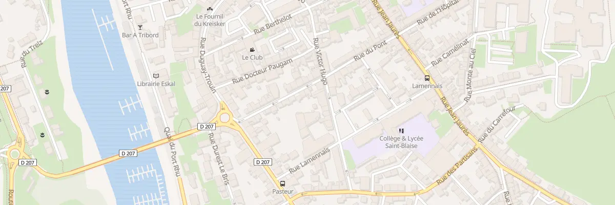 Plan du 12B Rue du Pont à Douarnenez