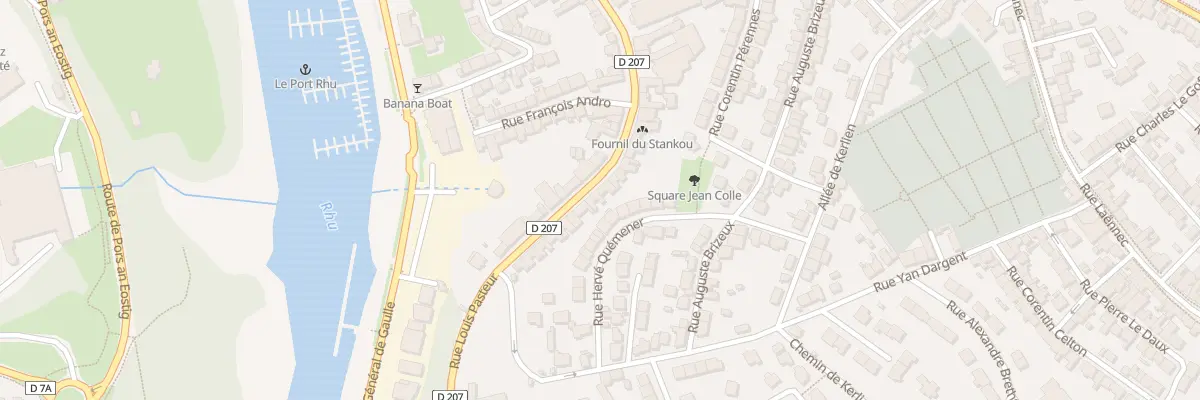 Plan du 61 Rue Louis Pasteur à Douarnenez
