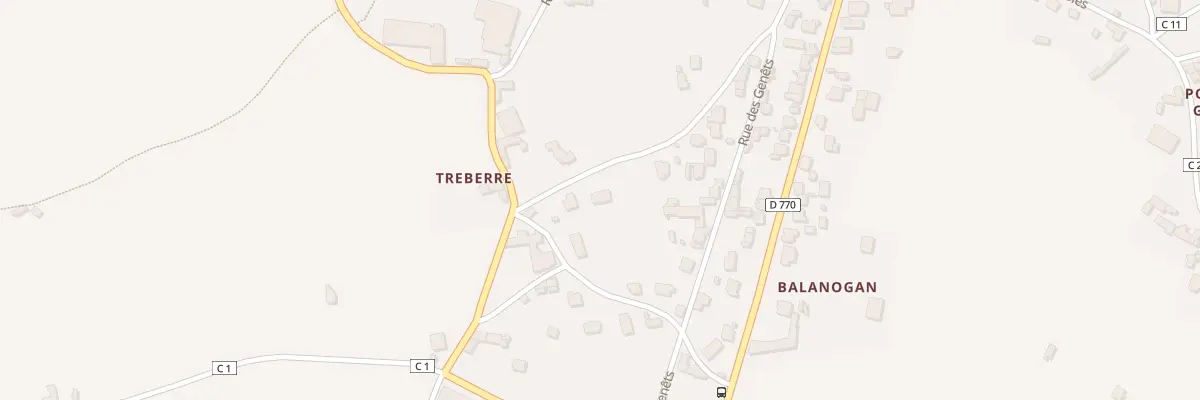 Plan du 185 Rue Ar Streat Nevez à Plounéour-Brignogan-plages
