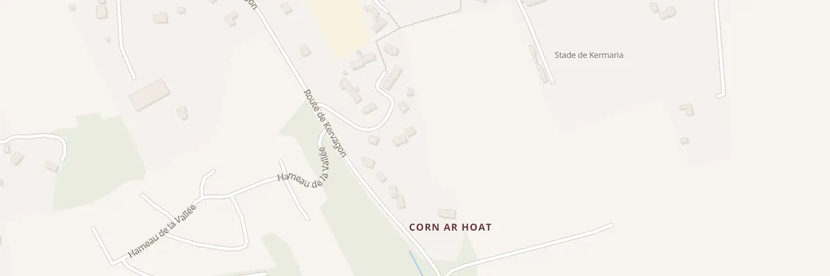 Plan du 6 Ham des Pins à Landudec