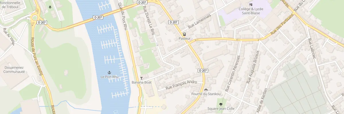 Plan du 15 Rue de l’Abattoir à Douarnenez