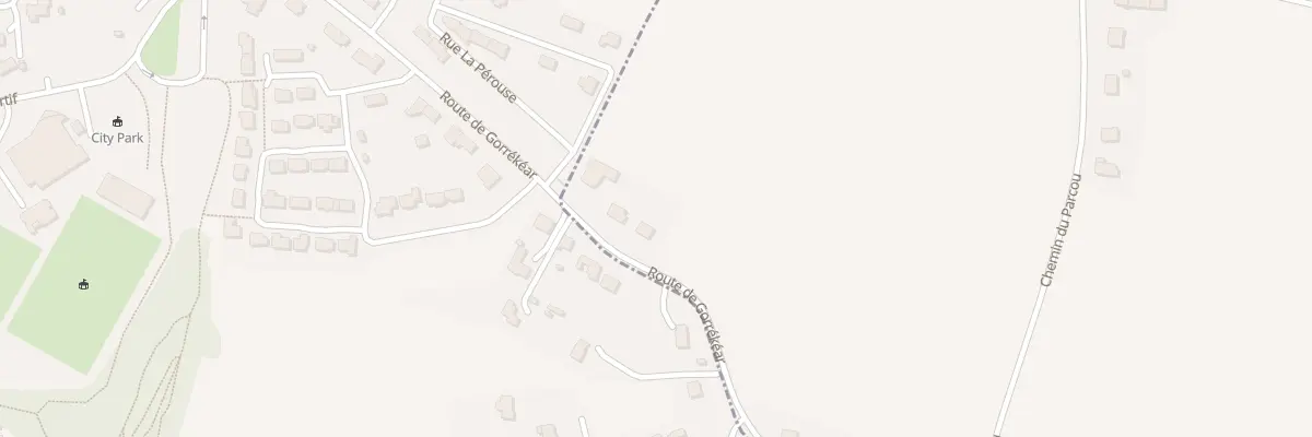 Plan du 3 Parcou-Gorrékéar à Ploudaniel
