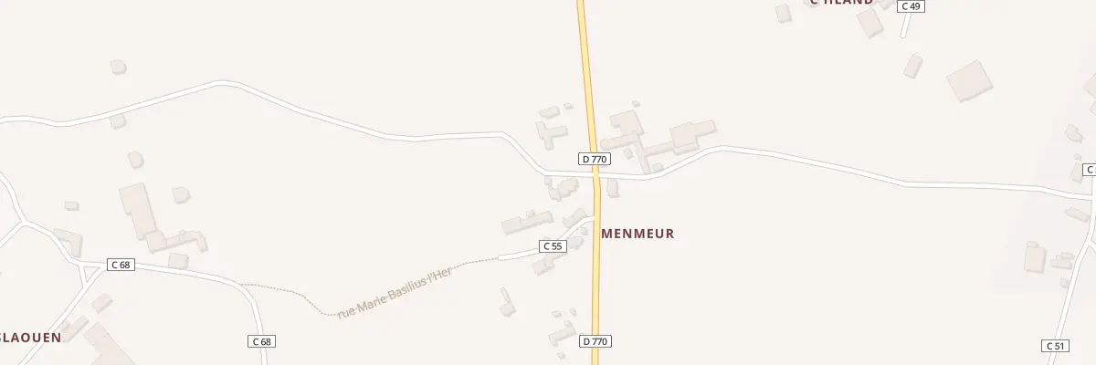 Plan du 138 Menmeur à Plounéour-Brignogan-plages