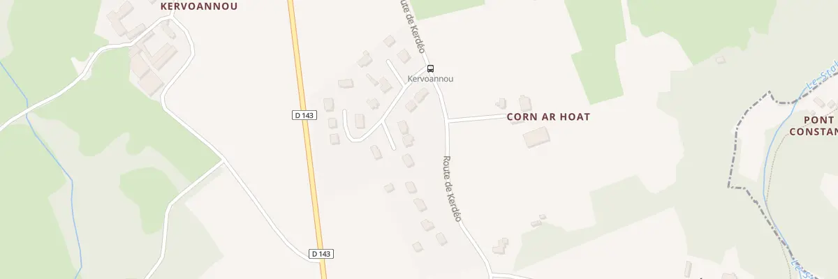 Plan du 5064 Lot Kervoannou à Pouldergat