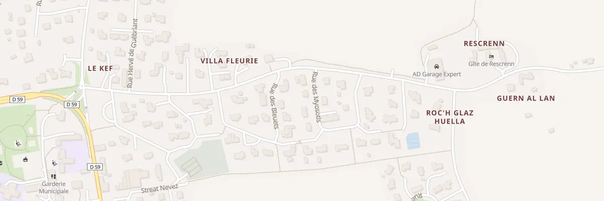 Plan du 3 Rue des Myosotis à Saint-Divy
