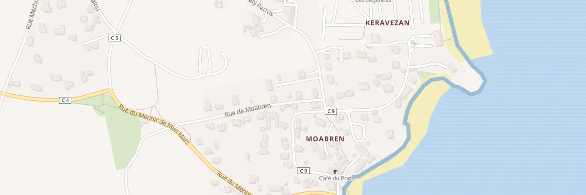 Plan du 11 Rue de Moabren à Plounéour-Brignogan-plages