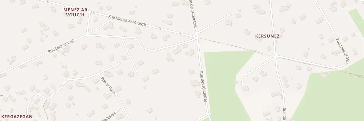 Plan du 560 Rue Leur Ar Veil à Penmarch