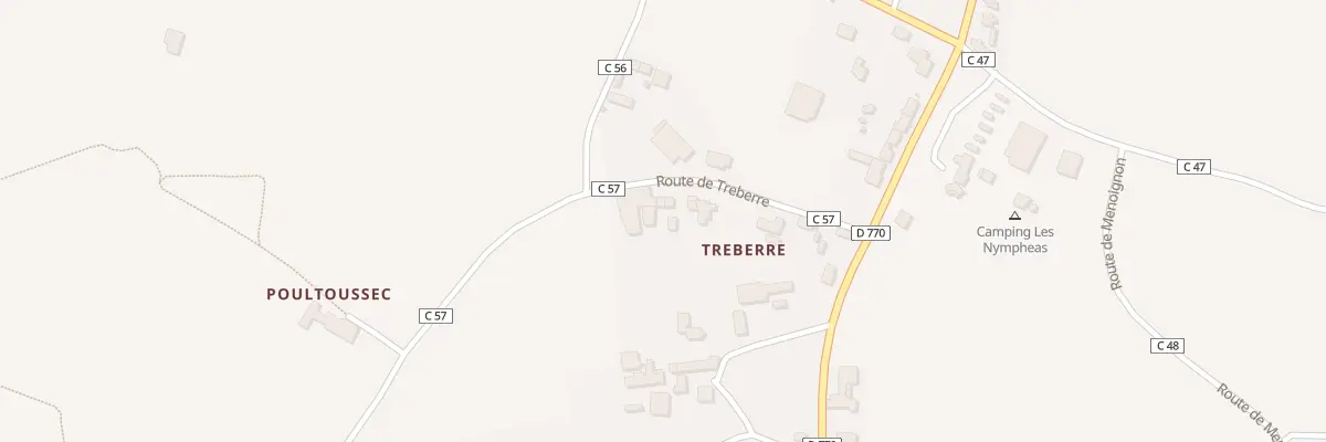 Plan du 5080 Treberre Plouneour à Plounéour-Brignogan-plages