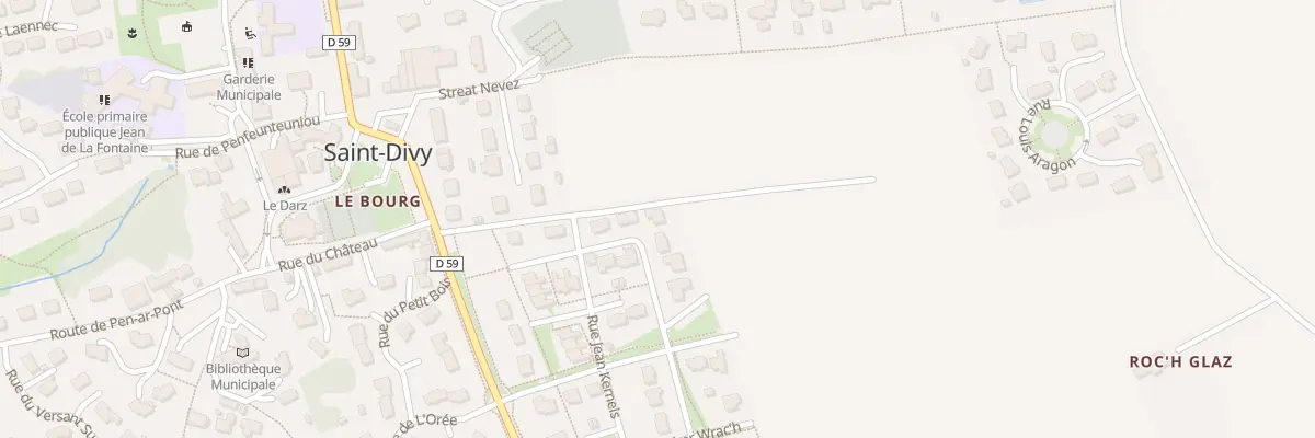 Plan du 12 Rue Aber Benoit à Saint-Divy
