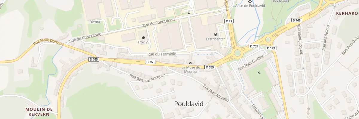 Plan du 16 Rue de la Republique à Douarnenez
