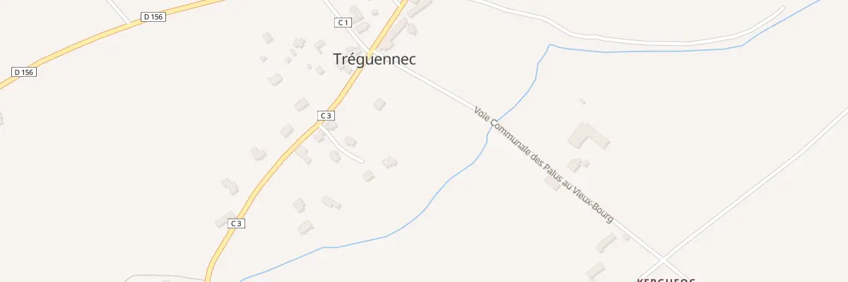 Plan du 74 Cosquer à Tréguennec