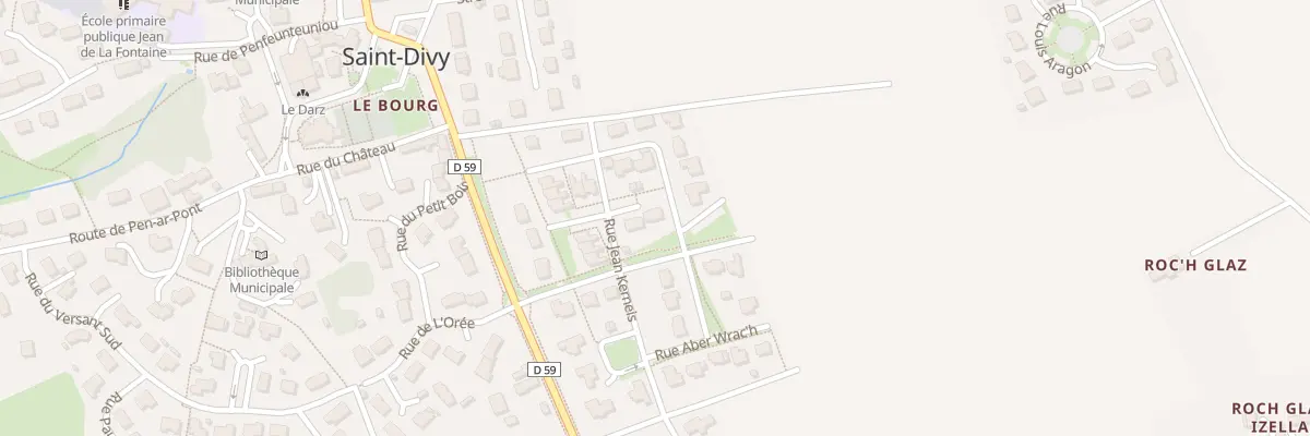 Plan du 3 Rue Jean Kerneis à Saint-Divy