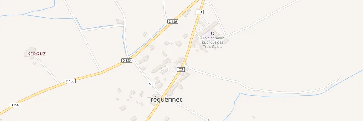 Plan du 112 Le Vieux Bourg à Tréguennec