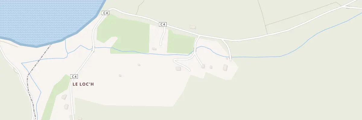 Plan du 15B Daoubors à Landévennec